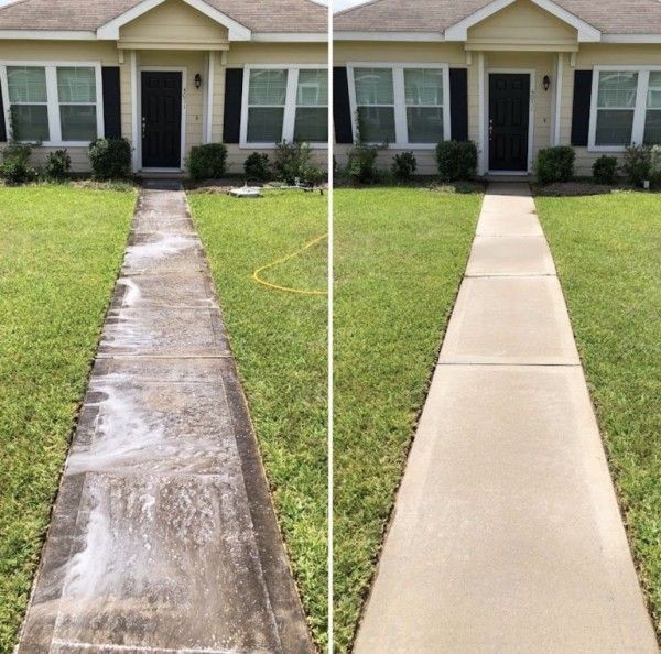 Before & After Residential Pressure Washing in Homewood, AL (3)