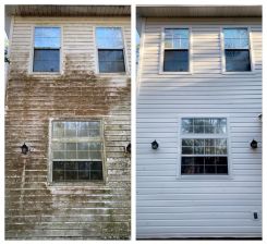 Before & After Siding Pressure Washing in Hoover, AL (2)
