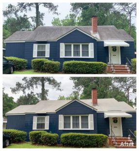 Before & After Roof Cleaning in Birmingham, AL (1)