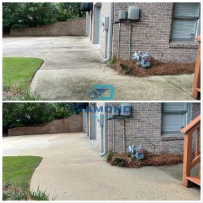 Before & After Residential Pressure Washing in Pelham, AL (2)