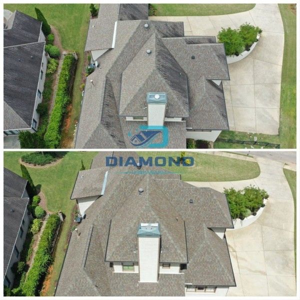Before & After Roof Cleaning in Birmingham, AL (3)