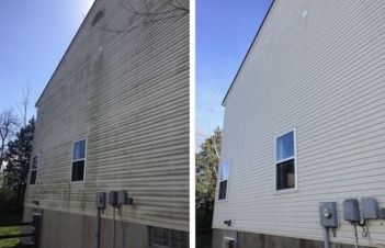 Before & After Siding Pressure Washing in Hoover, AL (1)